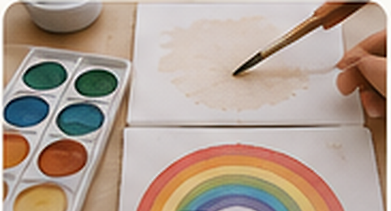 Painting and creative art activity